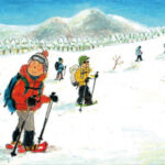 【雪山ハイキング】「かんじき」を履いて北陸の雪山に挑戦しよう