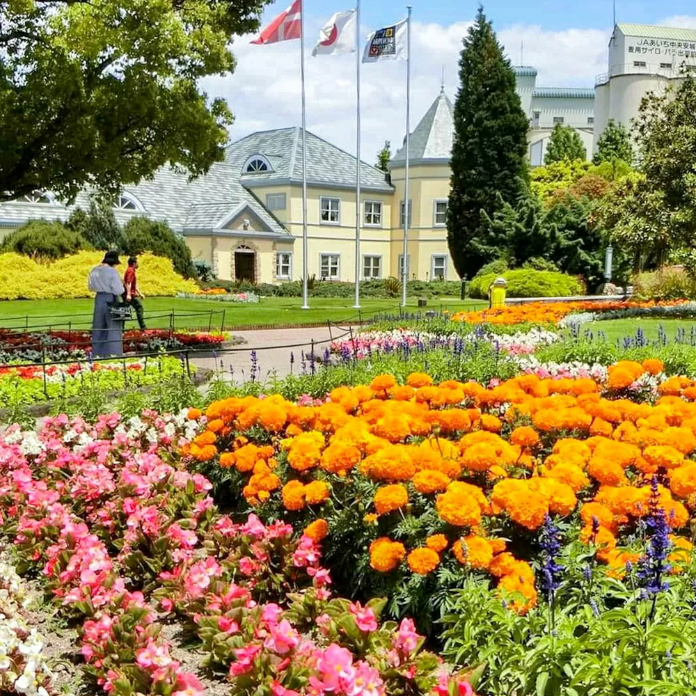 【やっと春ですね】愛知・安城市で楽しむデンパークのスプリングフラワーショー