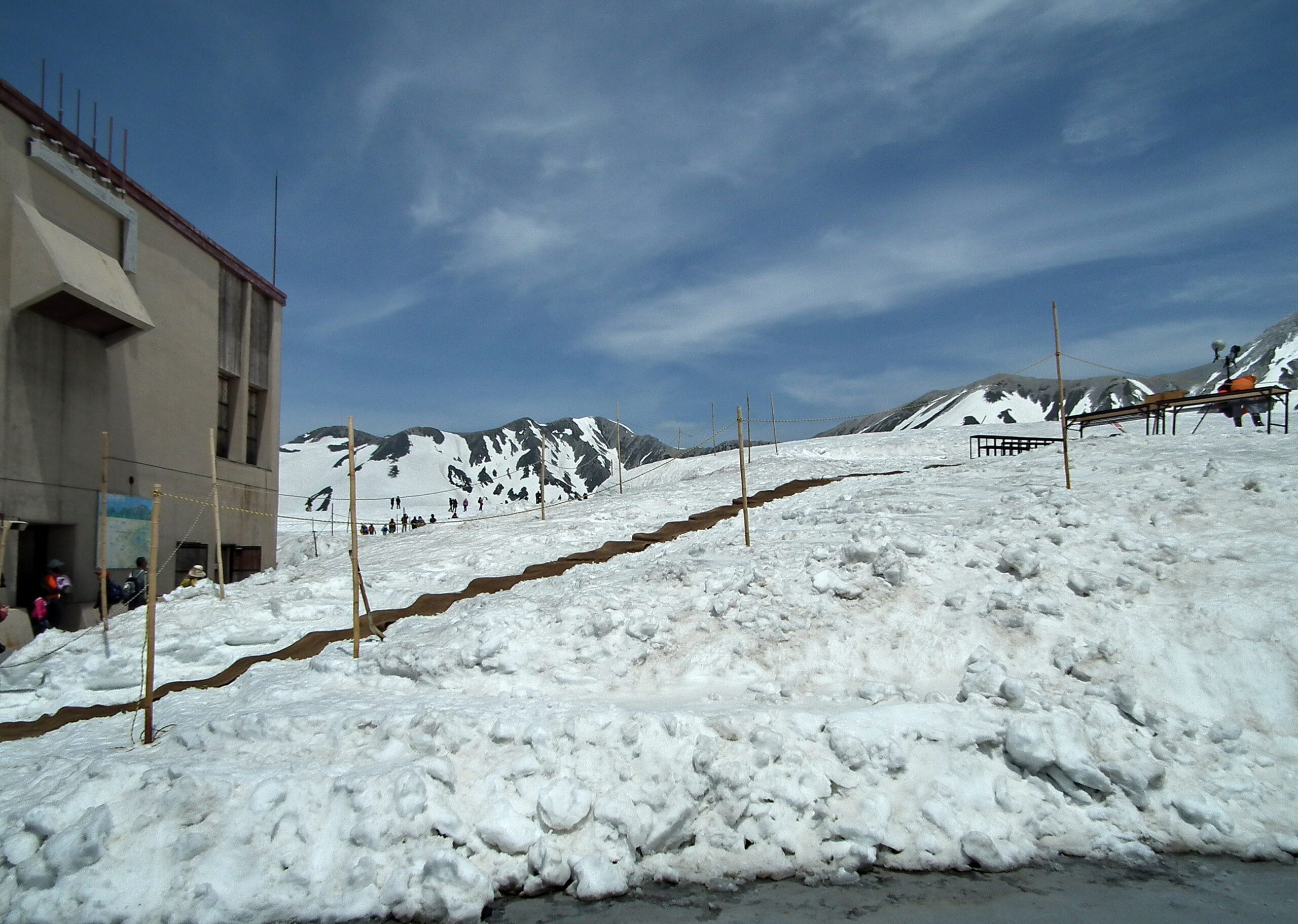 立山黒部アルペンルートの観光風景