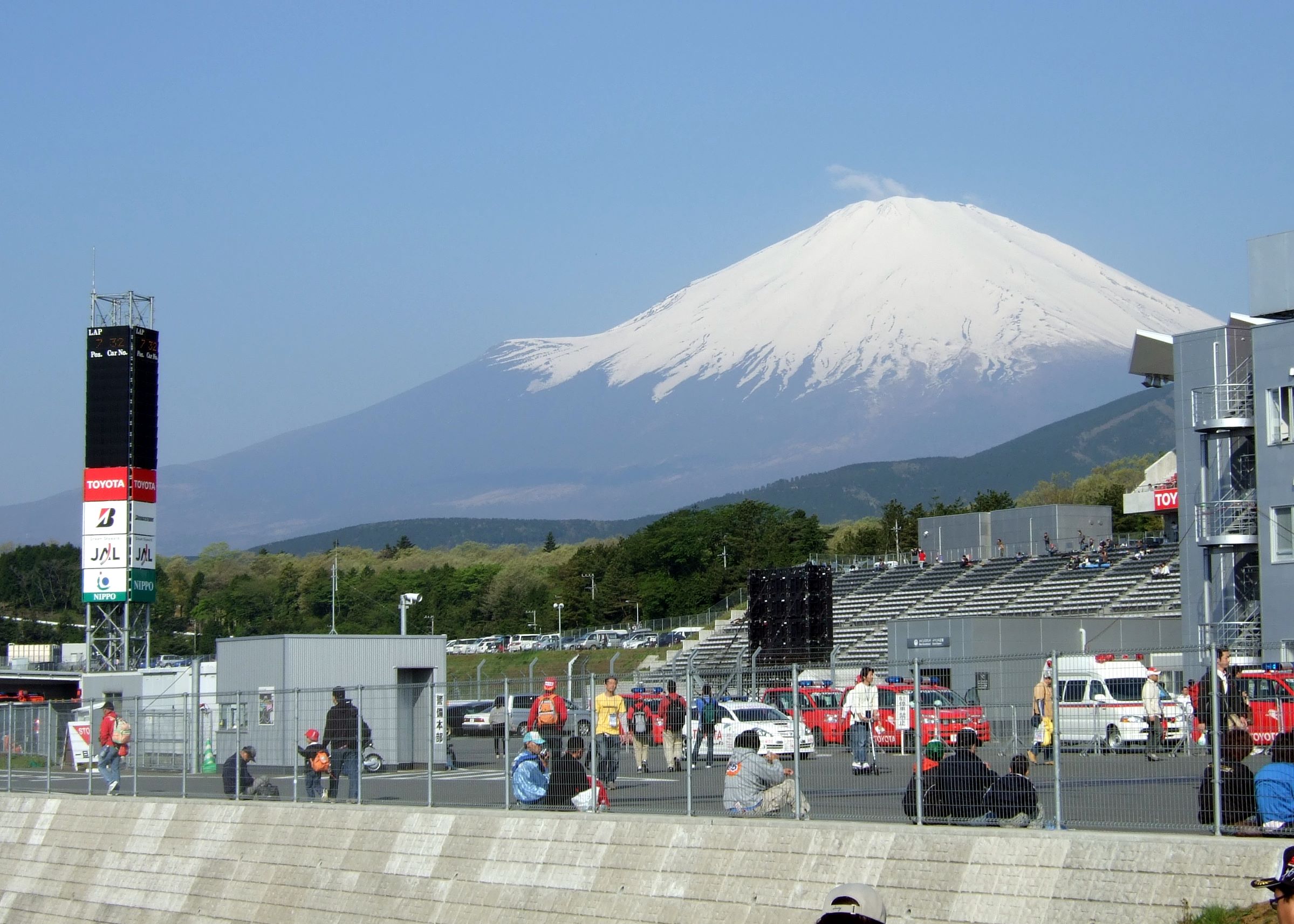 大石公園の富士山ビュー