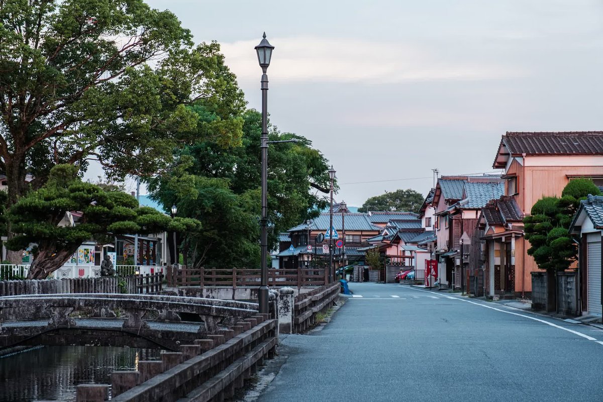 温泉旅館の部屋からの眺め