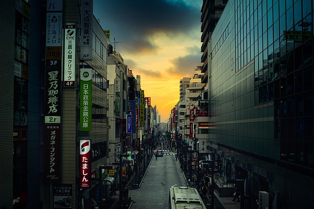 日本 街のイメージ
