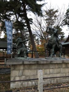 【行ってみた！】松代城・川中島古戦場②｜偶然の寄り道 信玄と謙信の銅像と八幡社 夫婦旅